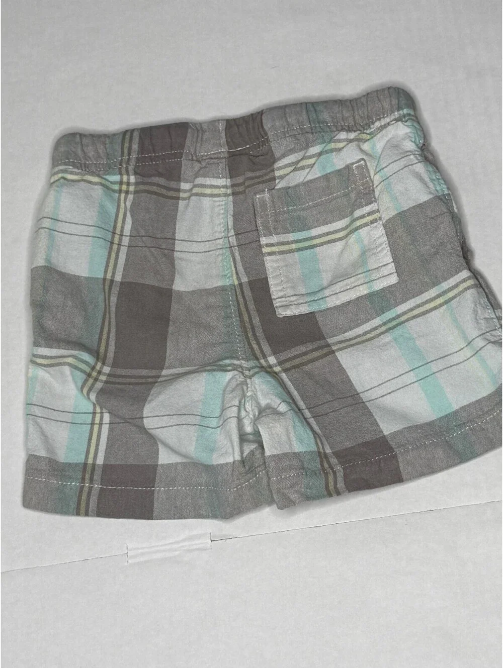 Jumping Beans Boys Pastel Plaid Shorts Size 2T